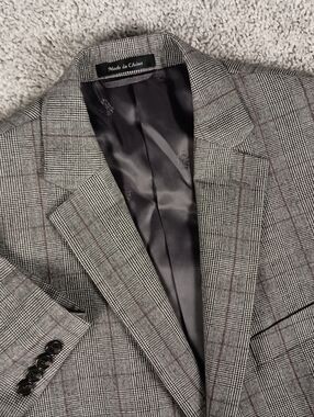 Lauren Ralph Lauren 44S Prince Of Wales Check Wool Mens Blazer